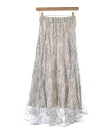 NATURAL BEAUTY BASIC（ナチュラルビューティーベーシック）ロング・マキシ丈スカート 紫 サイズ:M レディース/2200673537065