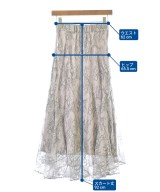 NATURAL BEAUTY BASIC（ナチュラルビューティーベーシック）ロング・マキシ丈スカート 紫 サイズ:M レディース/2200673537065