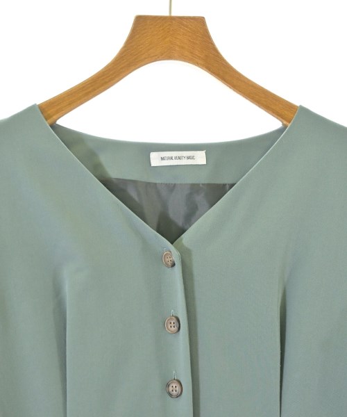 NATURAL BEAUTY BASIC（ナチュラルビューティーベーシック）ワンピース 青 サイズ:M レディース/2200673537089