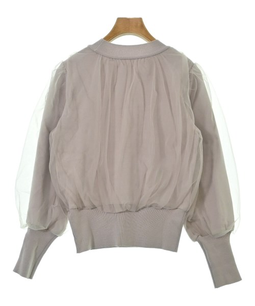 NATURAL BEAUTY BASIC（ナチュラルビューティーベーシック）ニット・セーター 紫 サイズ:F レディース/2200676596083