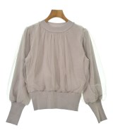 NATURAL BEAUTY BASIC（ナチュラルビューティーベーシック）ニット・セーター 紫 サイズ:F レディース/2200676596083