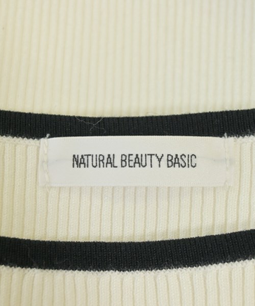 NATURAL BEAUTY BASIC（ナチュラルビューティーベーシック）ニット・セーター 白 サイズ:F レディース/2200681598034