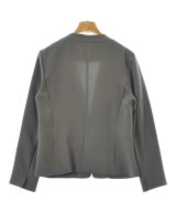 NATURAL BEAUTY BASIC（ナチュラルビューティーベーシック）ノーカラージャケット 茶 サイズ:S レディース/2200677950020