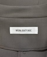 NATURAL BEAUTY BASIC（ナチュラルビューティーベーシック）ノーカラージャケット 茶 サイズ:S レディース/2200677950020
