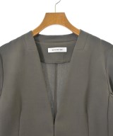 NATURAL BEAUTY BASIC（ナチュラルビューティーベーシック）ノーカラージャケット 茶 サイズ:S レディース/2200677950020
