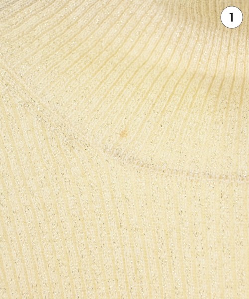 NATURAL BEAUTY BASIC（ナチュラルビューティーベーシック）ニット・セーター ベージュ サイズ:M レディース/2200685320112