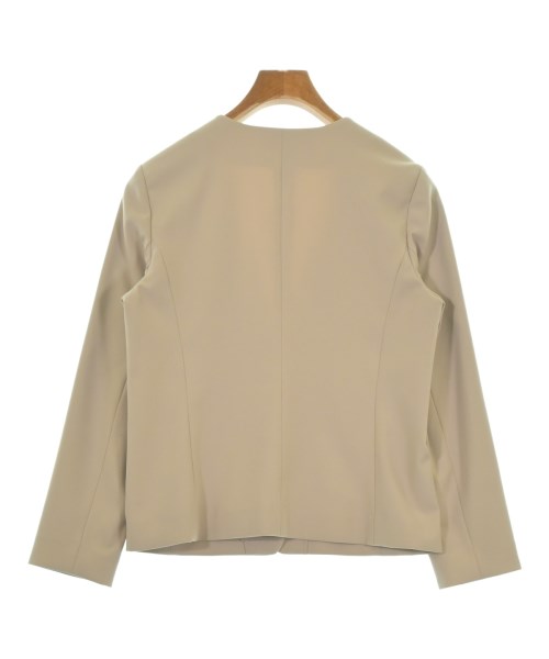NATURAL BEAUTY BASIC（ナチュラルビューティーベーシック）ノーカラージャケット ベージュ サイズ:M レディース/2200681175075
