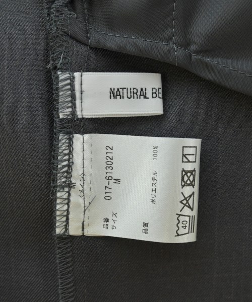 NATURAL BEAUTY BASIC（ナチュラルビューティーベーシック）スラックス グレー サイズ:M レディース/2200684671079