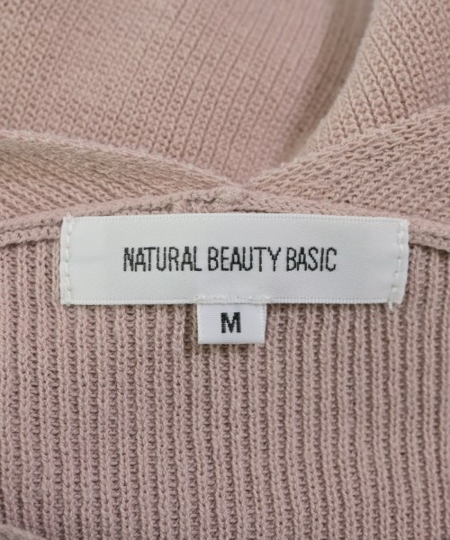 NATURAL BEAUTY BASIC（ナチュラルビューティーベーシック）ニット・セーター ピンク サイズ:M レディース/2200685568026