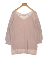 NATURAL BEAUTY BASIC（ナチュラルビューティーベーシック）ニット・セーター ピンク サイズ:M レディース/2200685568026