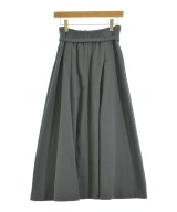 NATURAL BEAUTY BASIC（ナチュラルビューティーベーシック）ロング・マキシ丈スカート グレー サイズ:M レディース/2200685627044