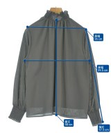 NATURAL BEAUTY BASIC（ナチュラルビューティーベーシック）ブラウス グレー サイズ:M レディース/2200686096016