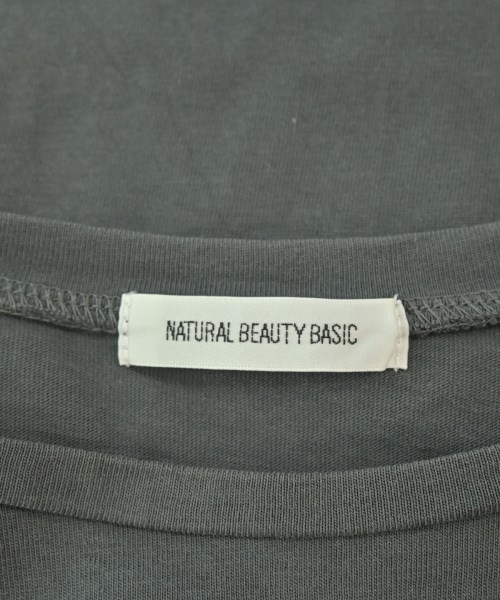 NATURAL BEAUTY BASIC（ナチュラルビューティーベーシック）Tシャツ・カットソー 黒 サイズ:F/F レディース/2200680850010