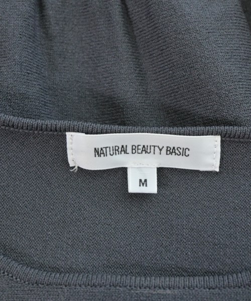 NATURAL BEAUTY BASIC（ナチュラルビューティーベーシック）ニット・セーター グレー サイズ:M レディース/2200682505079
