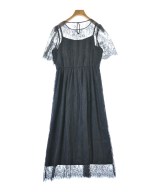 NATURAL BEAUTY BASIC（ナチュラルビューティーベーシック）ワンピース 紺 サイズ:M レディース/2200681601055