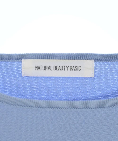 NATURAL BEAUTY BASIC（ナチュラルビューティーベーシック）ニット・セーター 青 サイズ:F レディース/2200687672011