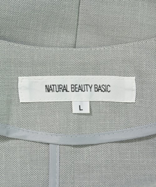 NATURAL BEAUTY BASIC（ナチュラルビューティーベーシック）ジャケット グレー サイズ:L レディース/2200683674088