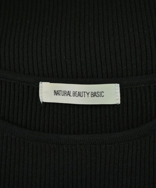 NATURAL BEAUTY BASIC（ナチュラルビューティーベーシック）ニット・セーター 黒 サイズ:F レディース/2200680799029