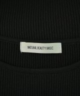 NATURAL BEAUTY BASIC（ナチュラルビューティーベーシック）ニット・セーター 黒 サイズ:F レディース/2200680799029