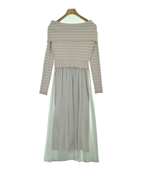 NATURAL BEAUTY BASIC（ナチュラルビューティーベーシック）ワンピース グレー サイズ:PS レディース/2200684008028
