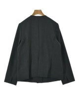 NATURAL BEAUTY BASIC（ナチュラルビューティーベーシック）ノーカラージャケット グレー サイズ:L レディース/2200683577020