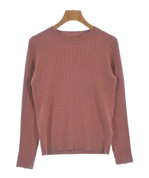 NATURAL BEAUTY BASIC(ナチュラルビューティーベーシック)ニット・セーター ピンク サイズ:M/2200684640082