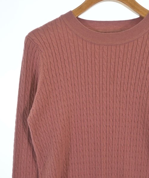 NATURAL BEAUTY BASIC（ナチュラルビューティーベーシック）ニット・セーター ピンク サイズ:M レディース/2200684640082