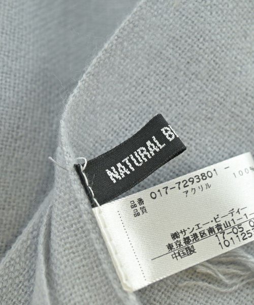 NATURAL BEAUTY BASIC（ナチュラルビューティーベーシック）ストール 青 サイズ:- レディース/2200685910115