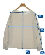 NATURAL BEAUTY BASIC（ナチュラルビューティーベーシック）ブラウス グレー サイズ:M レディース/2200689314032