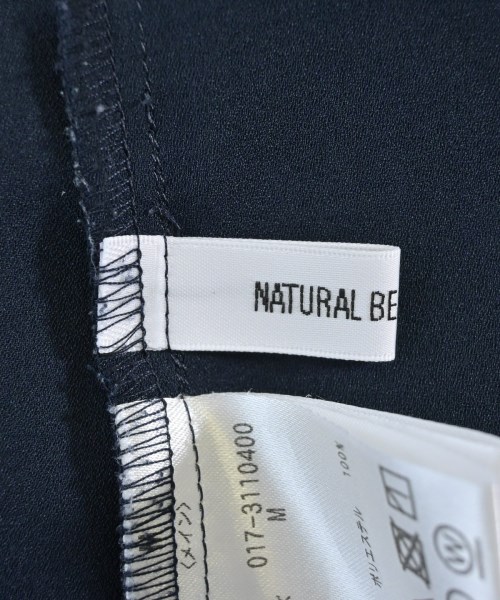 NATURAL BEAUTY BASIC（ナチュラルビューティーベーシック）ブラウス 紺 サイズ:M レディース/2200682500043