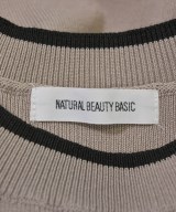 NATURAL BEAUTY BASIC（ナチュラルビューティーベーシック）ニット・セーター 茶 サイズ:F レディース/2200683201130