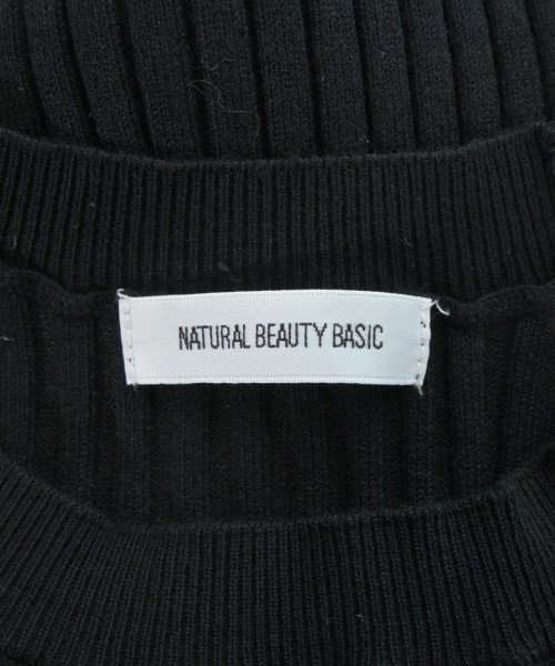 NATURAL BEAUTY BASIC（ナチュラルビューティーベーシック）ワンピース 黒 サイズ:M レディース/2200686227021
