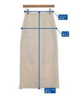 NATURAL BEAUTY BASIC（ナチュラルビューティーベーシック）ロング・マキシ丈スカート 白 サイズ:M レディース/2200686985136