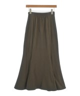 NATURAL BEAUTY BASIC（ナチュラルビューティーベーシック）ロング・マキシ丈スカート 茶 サイズ:M レディース/2200686985150