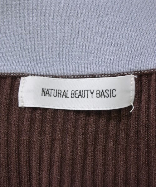 NATURAL BEAUTY BASIC（ナチュラルビューティーベーシック）ニット・セーター 茶 サイズ:F レディース/2200688528034