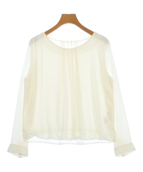NATURAL BEAUTY BASIC(ナチュラルビューティーベーシック)ブラウス 白 サイズ:M/2200690025033