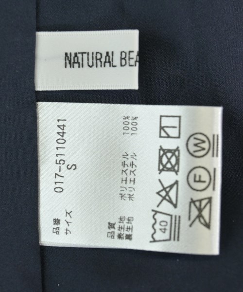 NATURAL BEAUTY BASIC（ナチュラルビューティーベーシック）ブラウス 紺 サイズ:S レディース/2200690279054