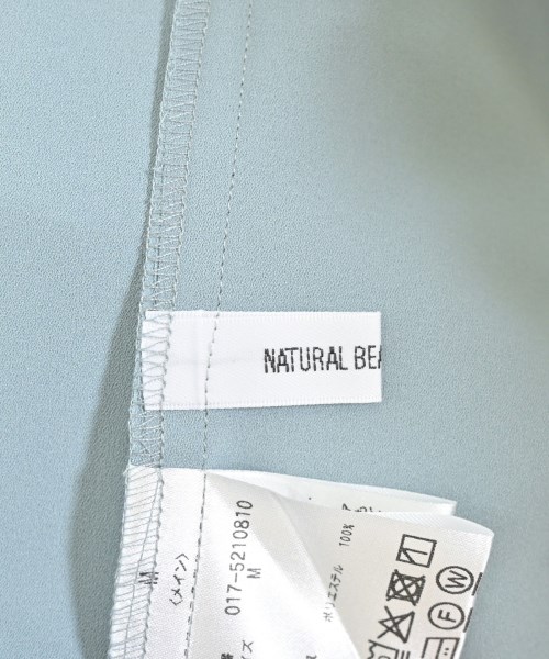 NATURAL BEAUTY BASIC（ナチュラルビューティーベーシック）ブラウス 青 サイズ:M レディース/2200680960184