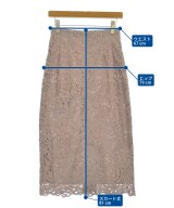 NATURAL BEAUTY BASIC（ナチュラルビューティーベーシック）ロング・マキシ丈スカート ピンク サイズ:M レディース/2200691175027