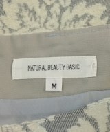 NATURAL BEAUTY BASIC（ナチュラルビューティーベーシック）ひざ丈スカート グレー サイズ:M レディース/2200683196108