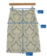 NATURAL BEAUTY BASIC（ナチュラルビューティーベーシック）ひざ丈スカート グレー サイズ:M レディース/2200683196108