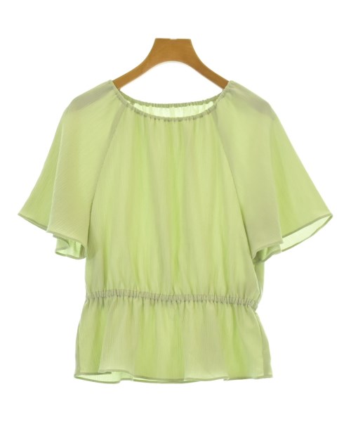 NATURAL BEAUTY BASIC(ナチュラルビューティーベーシック)ブラウス 緑 サイズ:M/2200685688090