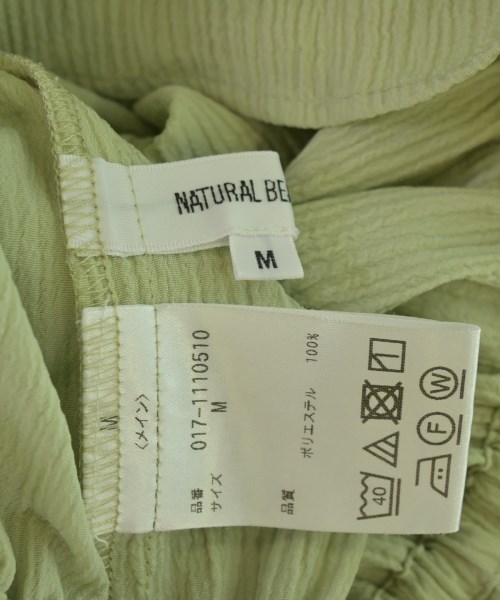 NATURAL BEAUTY BASIC（ナチュラルビューティーベーシック）ブラウス 緑 サイズ:M レディース/2200685688090