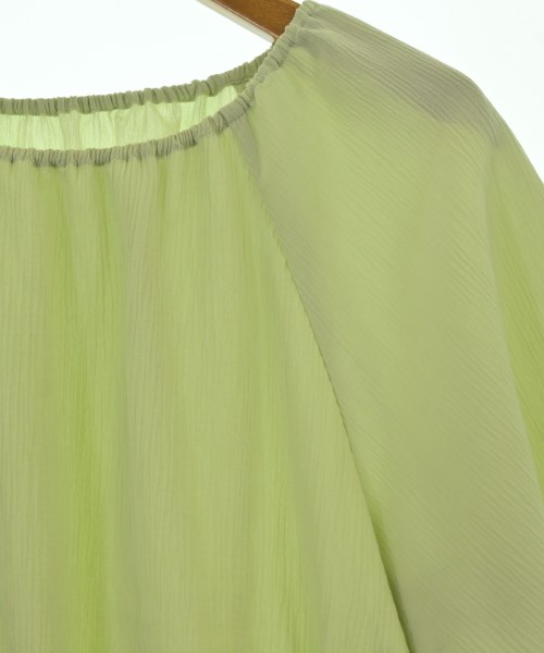 NATURAL BEAUTY BASIC（ナチュラルビューティーベーシック）ブラウス 緑 サイズ:M レディース/2200685688090