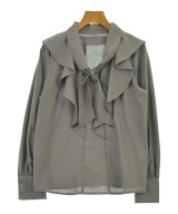 NATURAL BEAUTY BASIC（ナチュラルビューティーベーシック）ブラウス グレー サイズ:F レディース/2200689501074