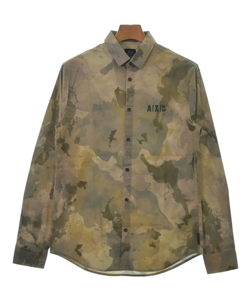 A/X ARMANI EXCHANGE(アルマーニエクスチェンジ)カジュアルシャツ カーキ サイズ:S/2200457215073