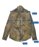 A/X ARMANI EXCHANGE（アルマーニエクスチェンジ）カジュアルシャツ カーキ サイズ:S メンズ/2200457215073