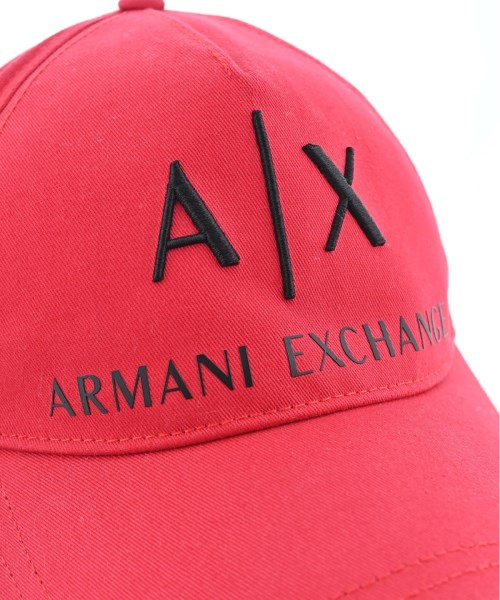 A/X ARMANI EXCHANGE（アルマーニエクスチェンジ）キャップ 赤