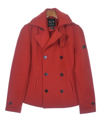 美品　FIDELITY x RED SEAM アーバンリサーチ　金釦　ピーコート A/X ARMANI EXCHANGE（アルマーニエクスチェンジ）ピーコート 赤