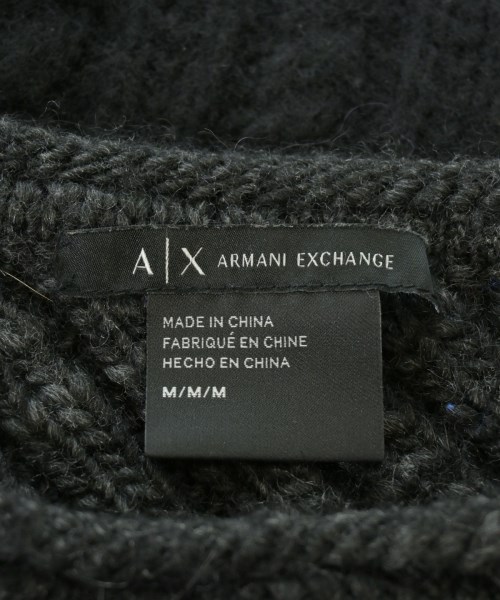 A/X ARMANI EXCHANGE（アルマーニエクスチェンジ）ニット・セーター 黒 サイズ:M レディース/2200636735057